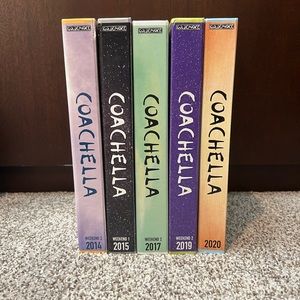 Set of Coachella boxes